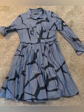 Ivanka Trump Chambray Dress 12